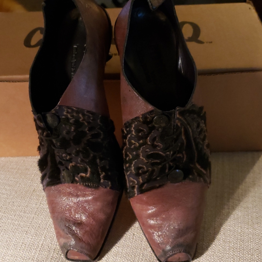 leather and velour Cydwoq Desire